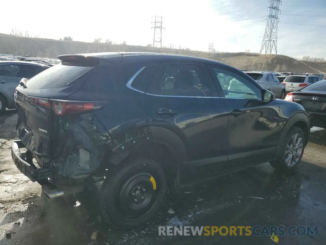 3 Фотография поврежденного автомобиля 3MVDMBBL1MM318977 MAZDA CX30 2021