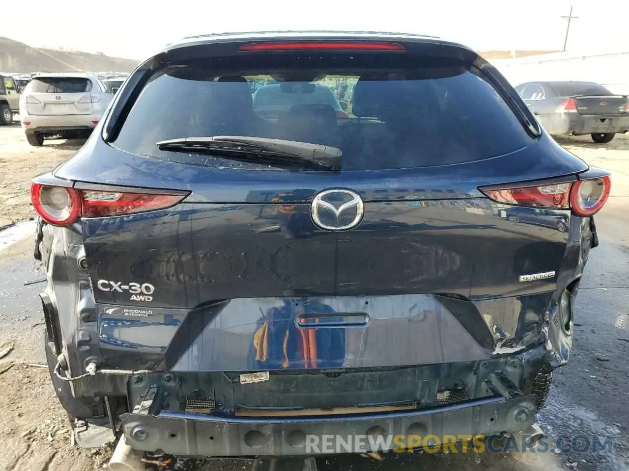 6 Фотография поврежденного автомобиля 3MVDMBBL1MM318977 MAZDA CX30 2021