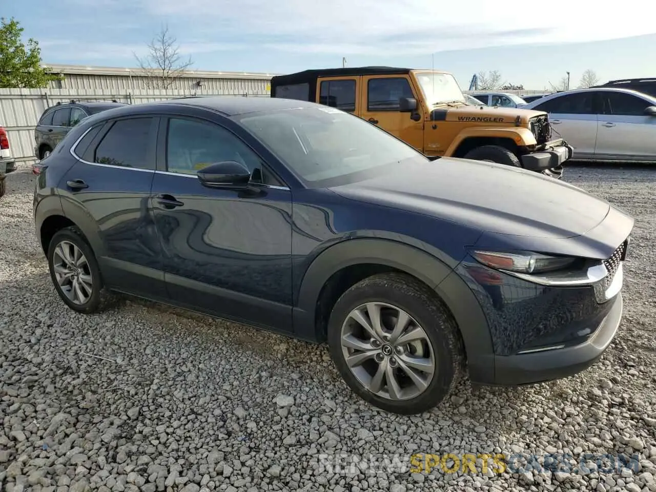 4 Photograph of a damaged car 3MVDMBBL7MM302248 MAZDA CX30 2021