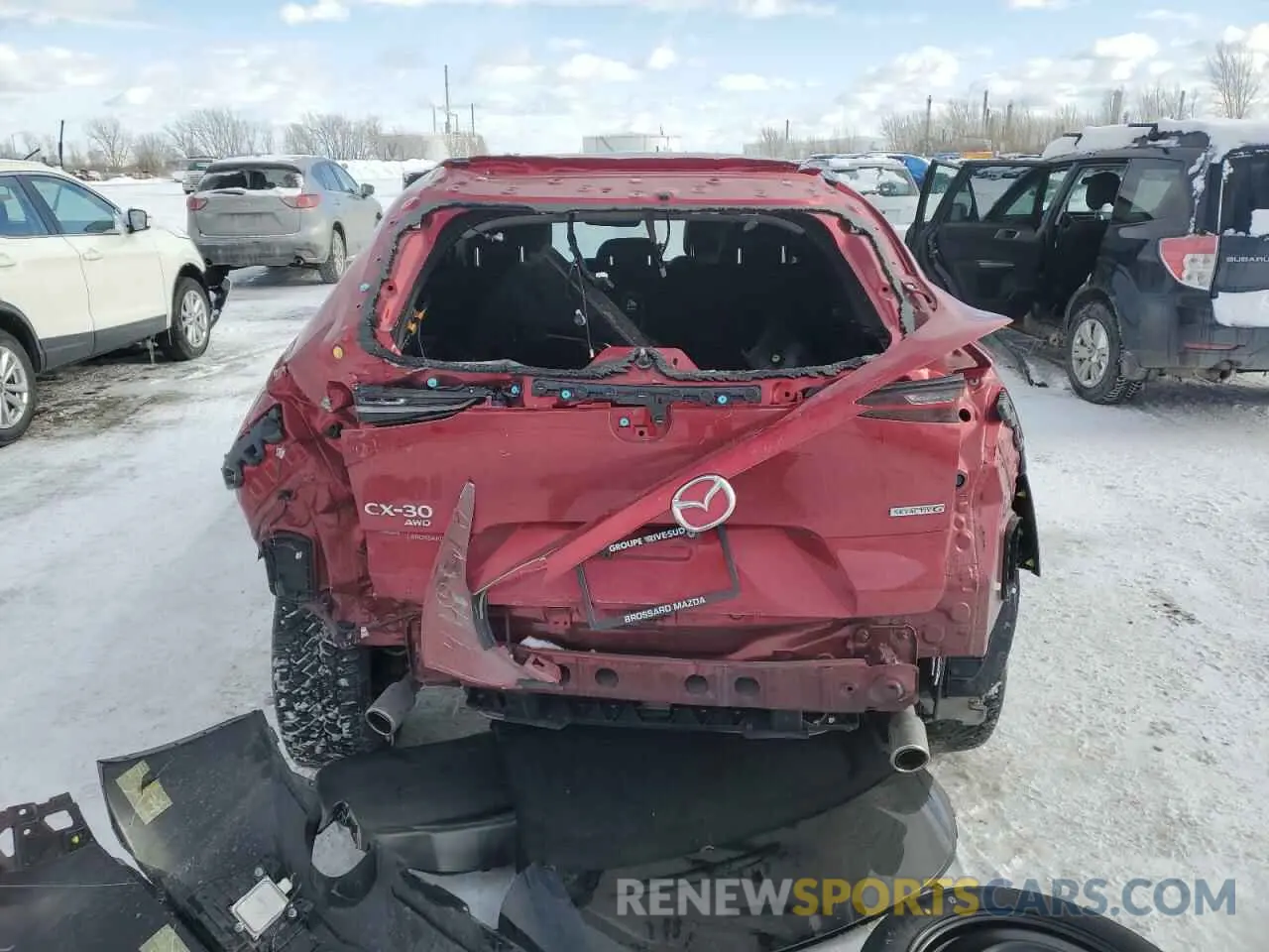 6 Фотография поврежденного автомобиля 3MVDMBCL1MM256320 MAZDA CX30 2021