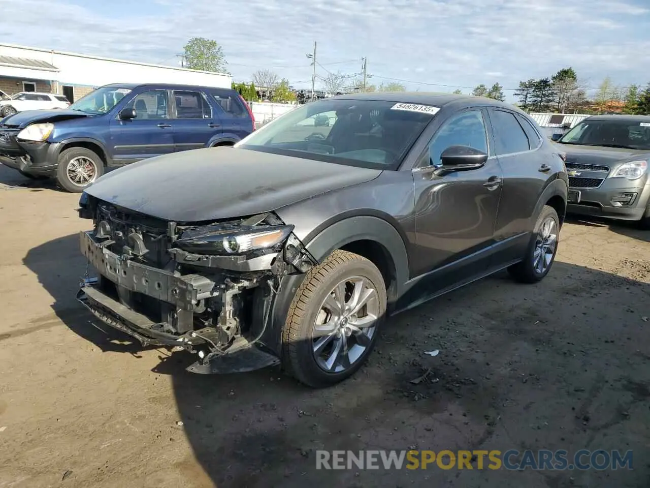 1 Фотография поврежденного автомобиля 3MVDMBCL4MM212408 MAZDA CX30 2021