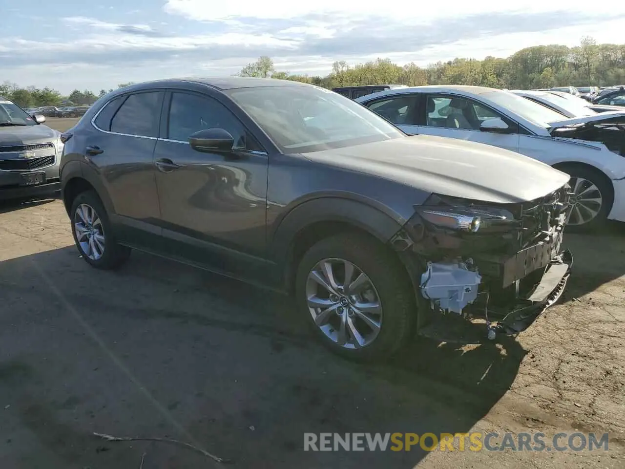 4 Фотография поврежденного автомобиля 3MVDMBCL4MM212408 MAZDA CX30 2021