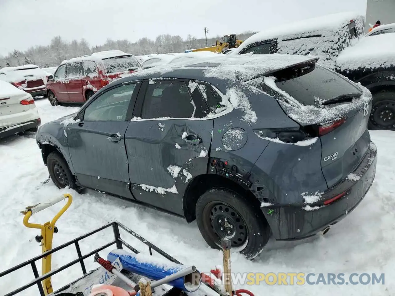 2 Фотография поврежденного автомобиля 3MVDMBDL5MM261583 MAZDA CX30 2021