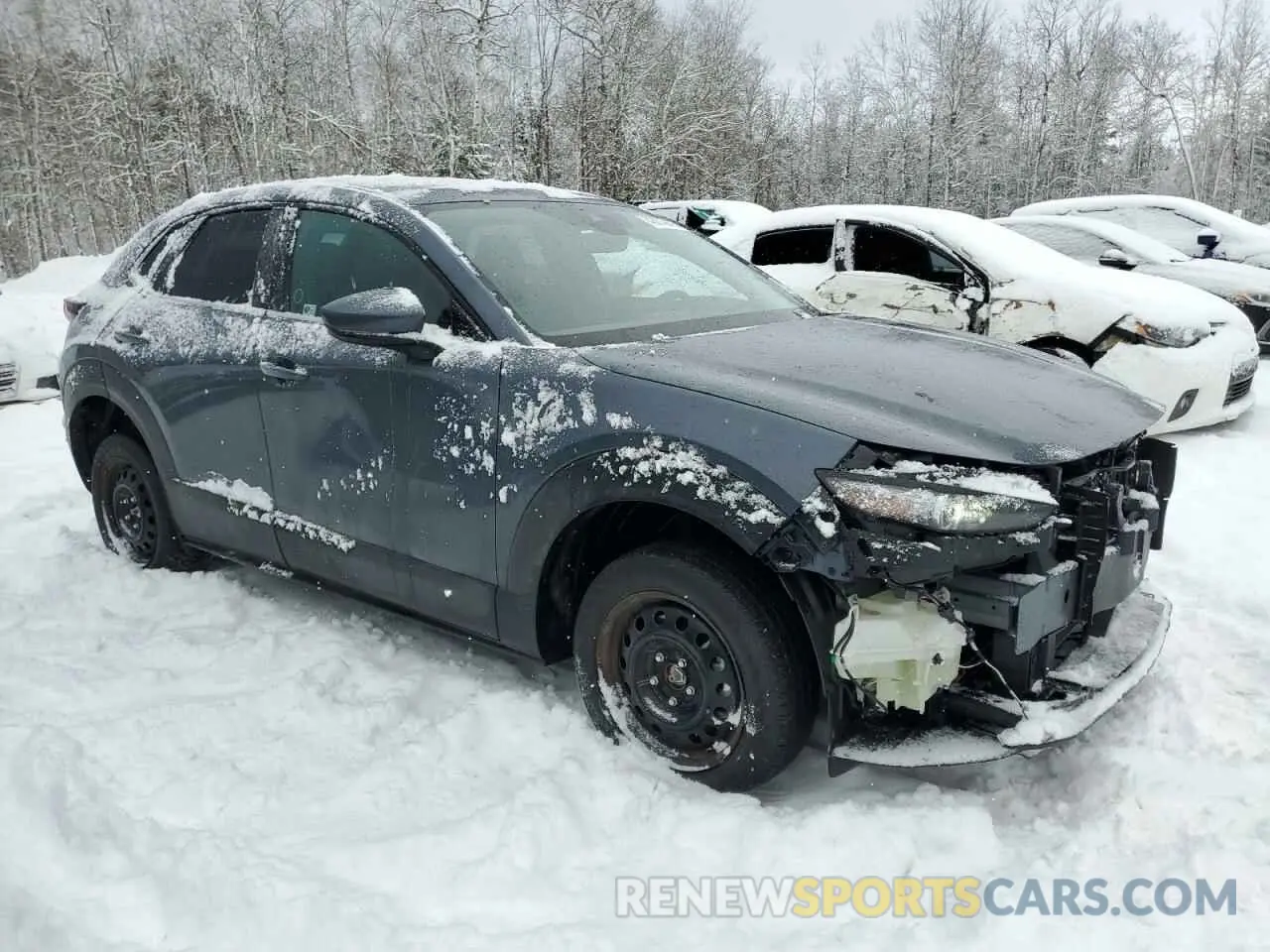 4 Фотография поврежденного автомобиля 3MVDMBDL5MM261583 MAZDA CX30 2021