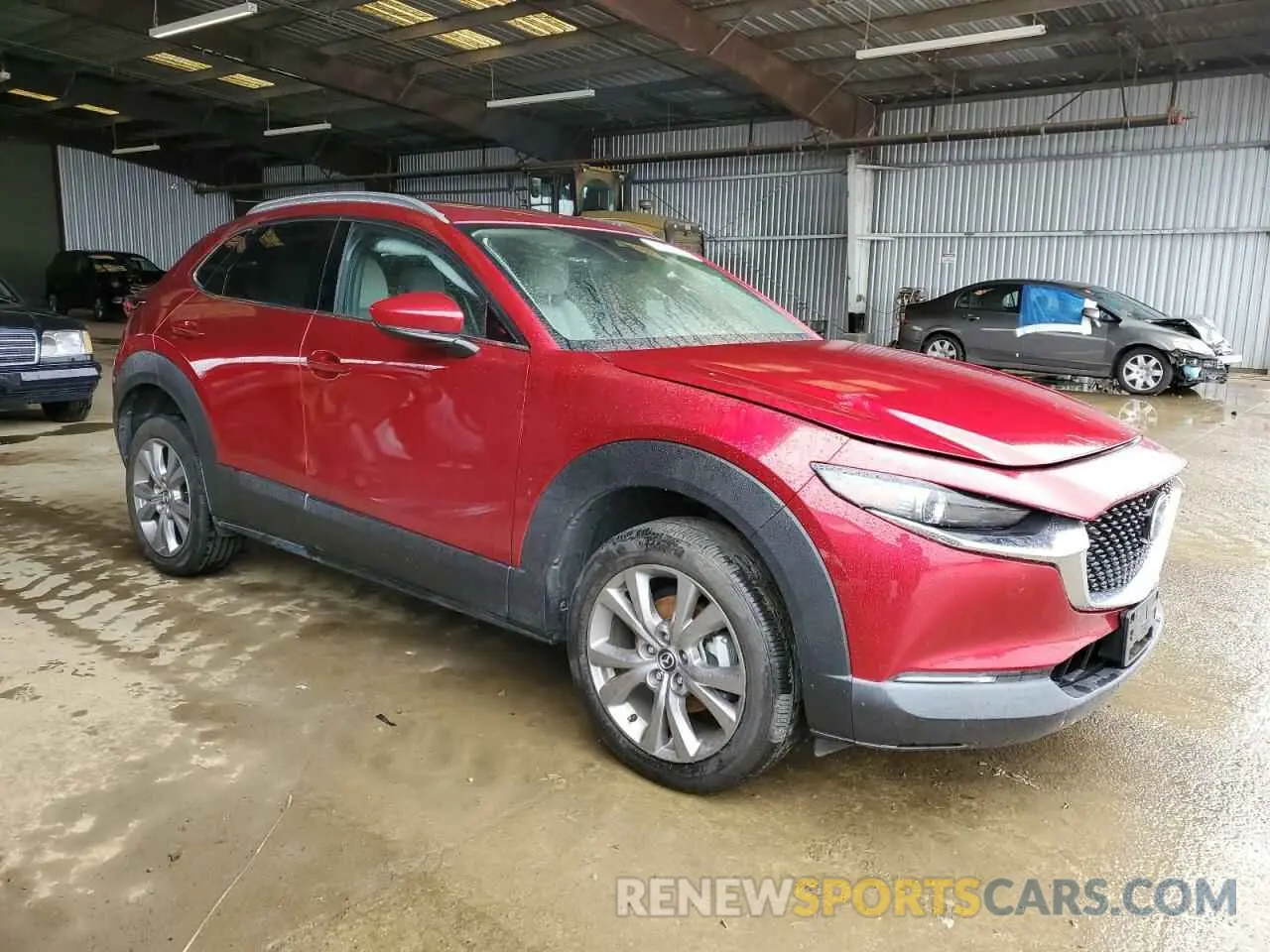 4 Photograph of a damaged car 3MVDMBDL7MM305518 MAZDA CX30 2021