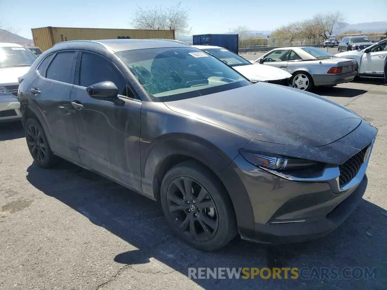 4 Фотография поврежденного автомобиля 3MVDMBDY0MM254973 MAZDA CX30 2021