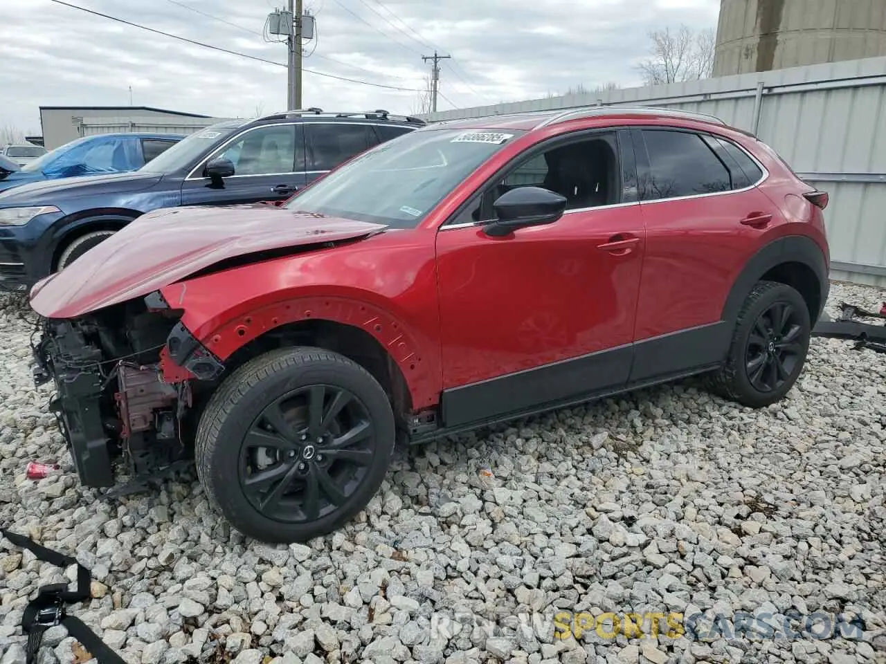 1 Фотография поврежденного автомобиля 3MVDMBDY8MM307404 MAZDA CX30 2021