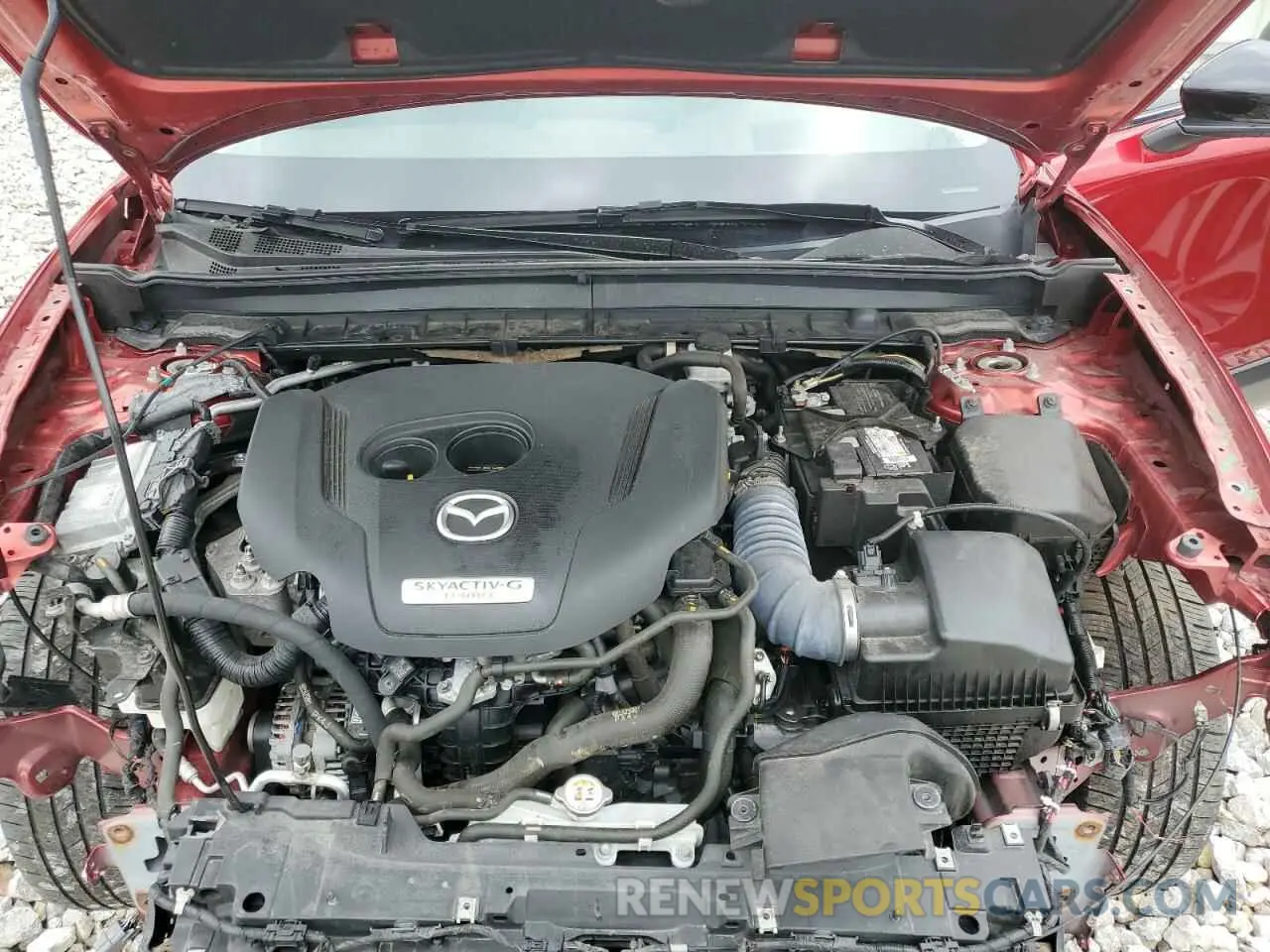 11 Фотография поврежденного автомобиля 3MVDMBDY8MM307404 MAZDA CX30 2021