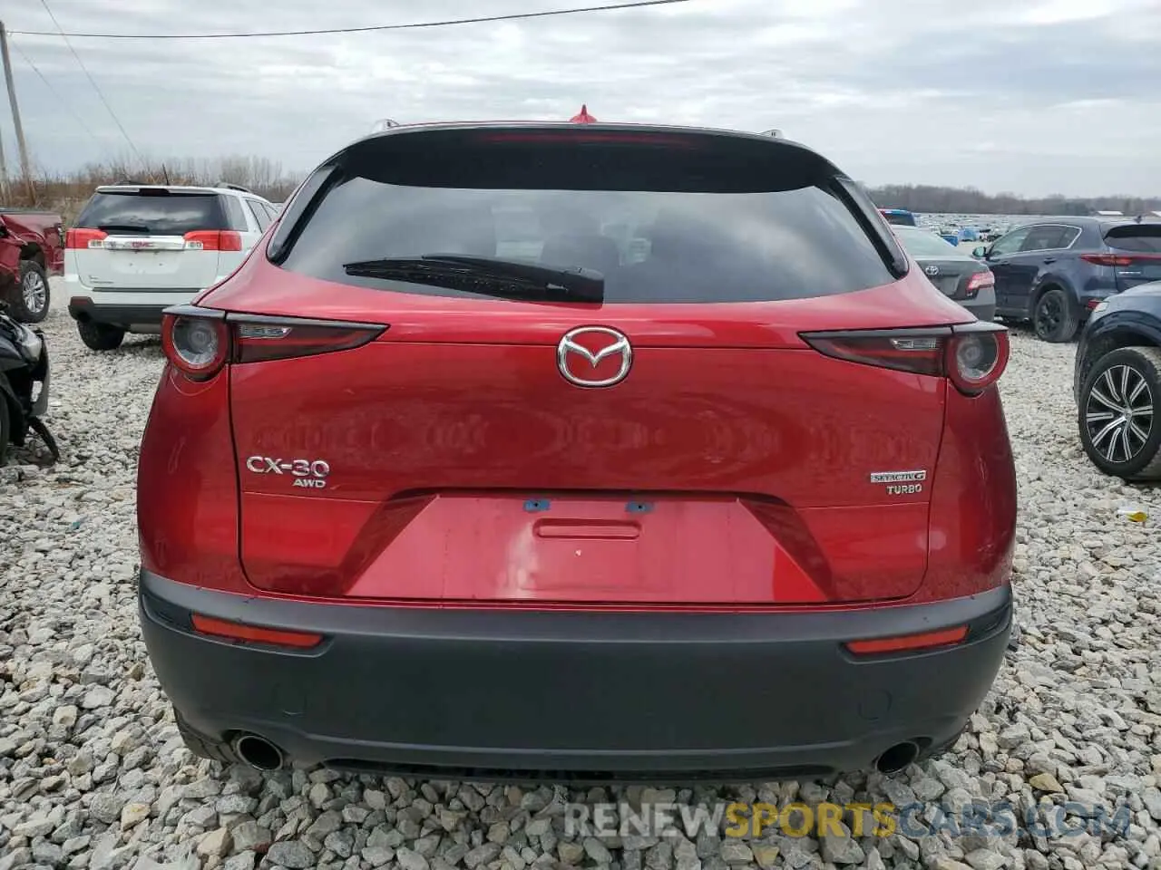 6 Фотография поврежденного автомобиля 3MVDMBDY8MM307404 MAZDA CX30 2021