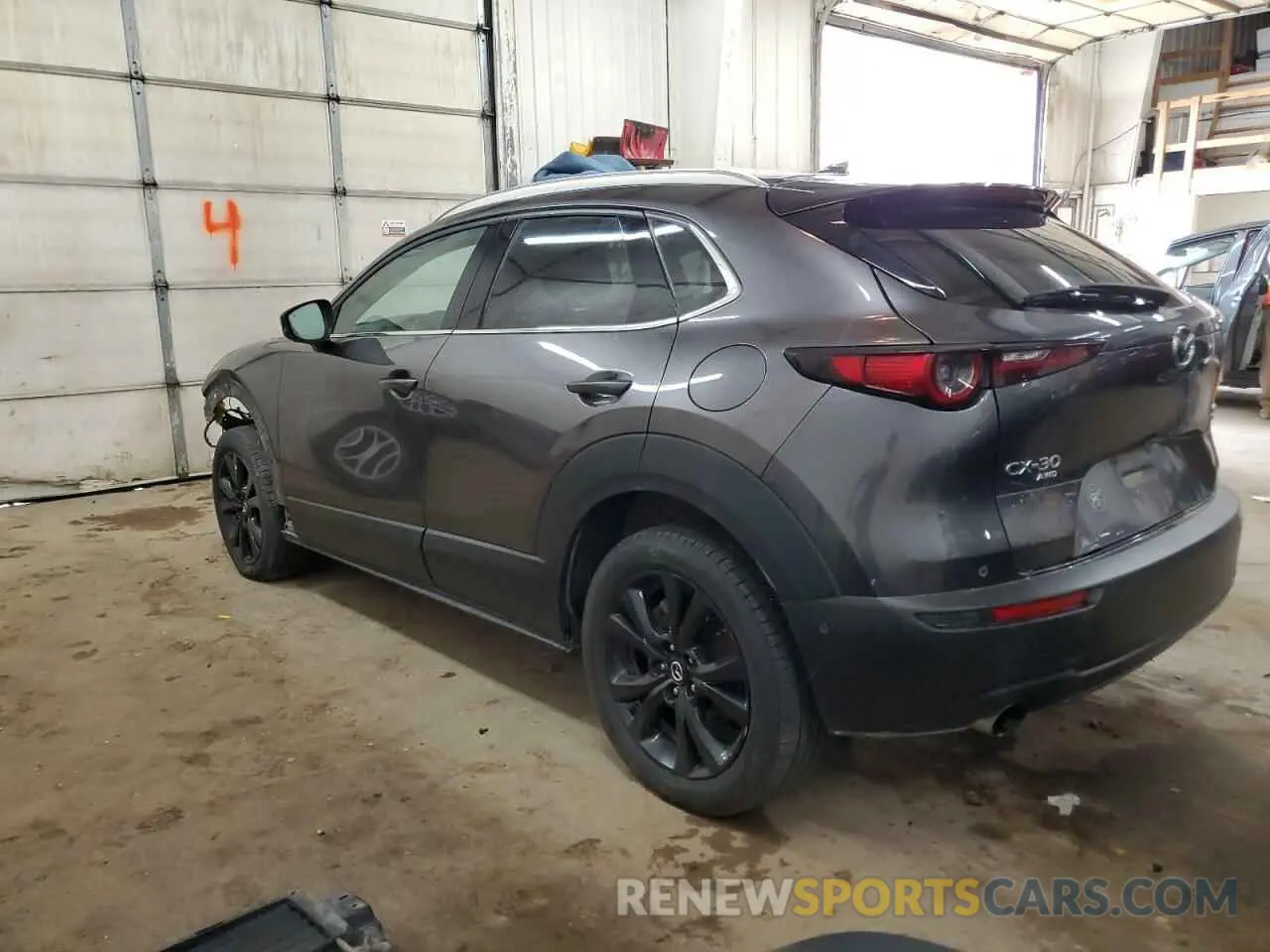 2 Фотография поврежденного автомобиля 3MVDMBEY8MM230287 MAZDA CX30 2021