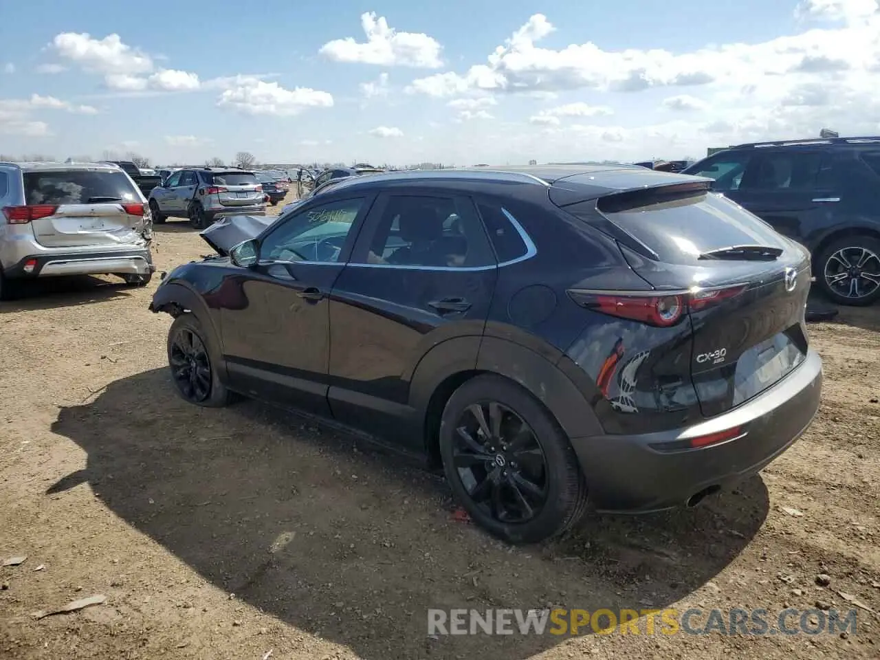 2 Фотография поврежденного автомобиля 3MVDMBAY1NM419435 MAZDA CX30 2022