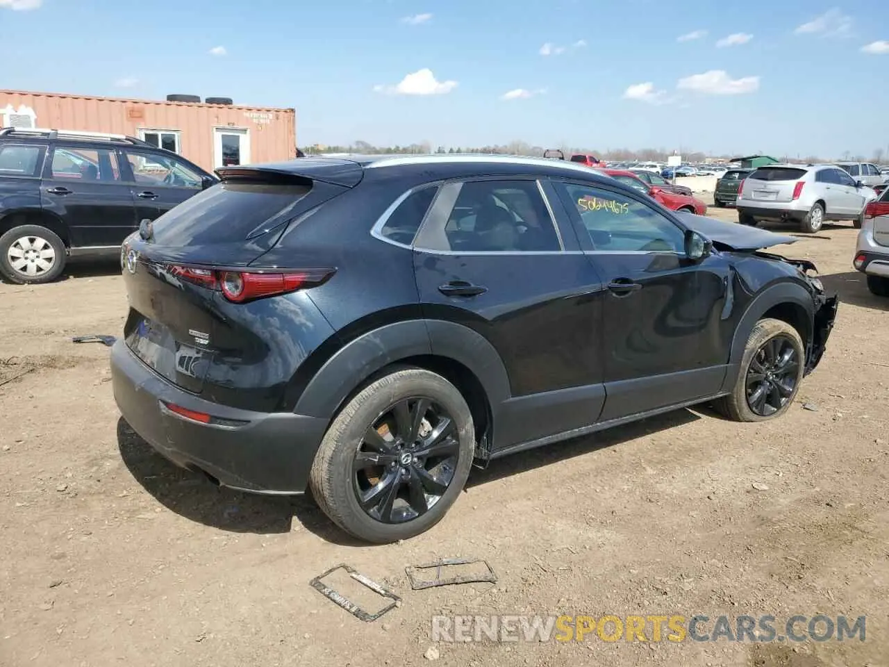 3 Фотография поврежденного автомобиля 3MVDMBAY1NM419435 MAZDA CX30 2022