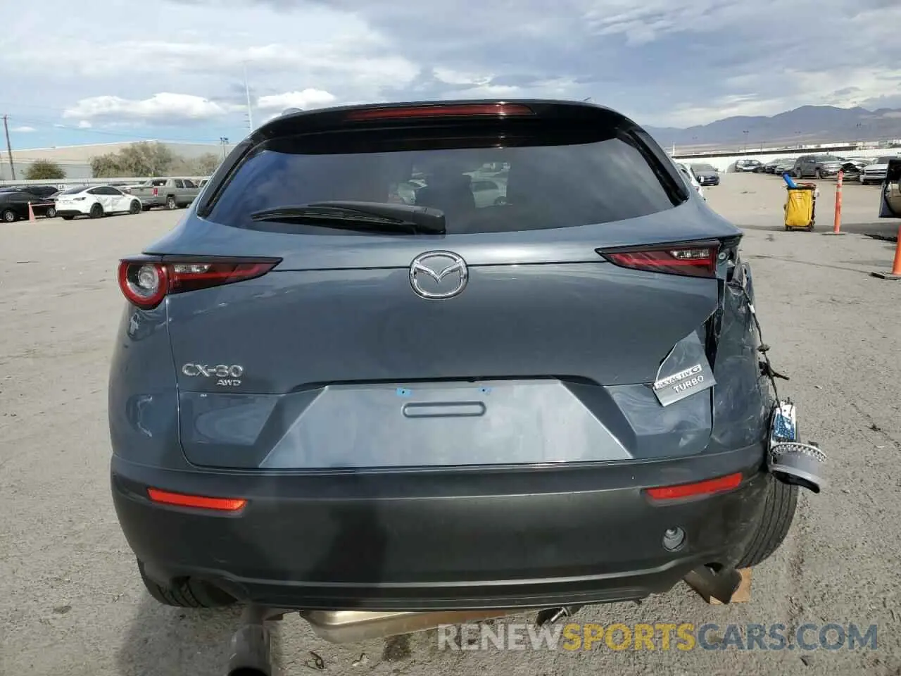 6 Фотография поврежденного автомобиля 3MVDMBAY8NM447233 MAZDA CX30 2022
