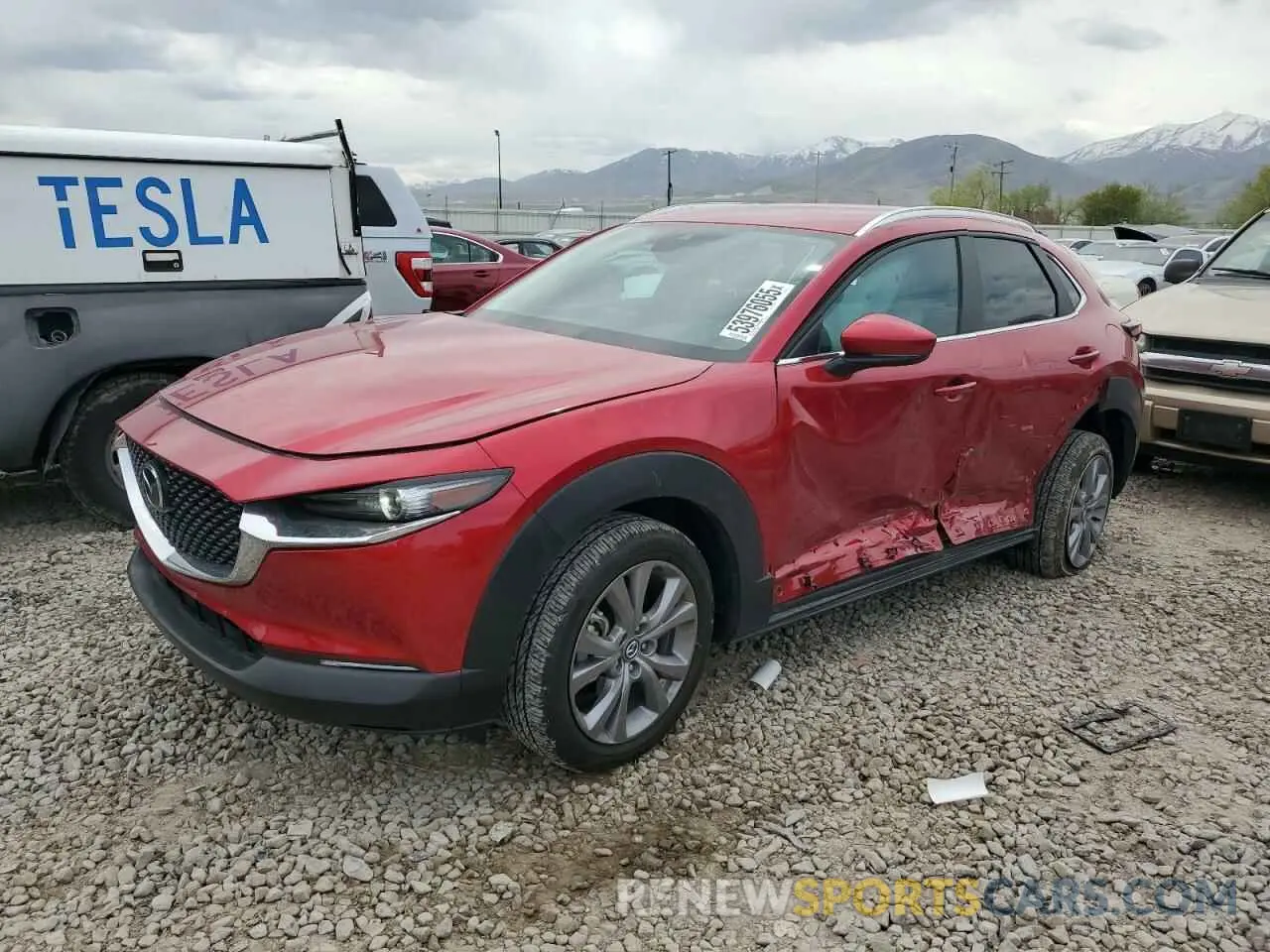 1 Фотография поврежденного автомобиля 3MVDMBBL0NM409577 MAZDA CX30 2022