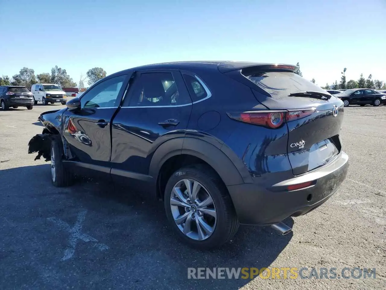 2 Фотография поврежденного автомобиля 3MVDMBBL0NM458035 MAZDA CX30 2022