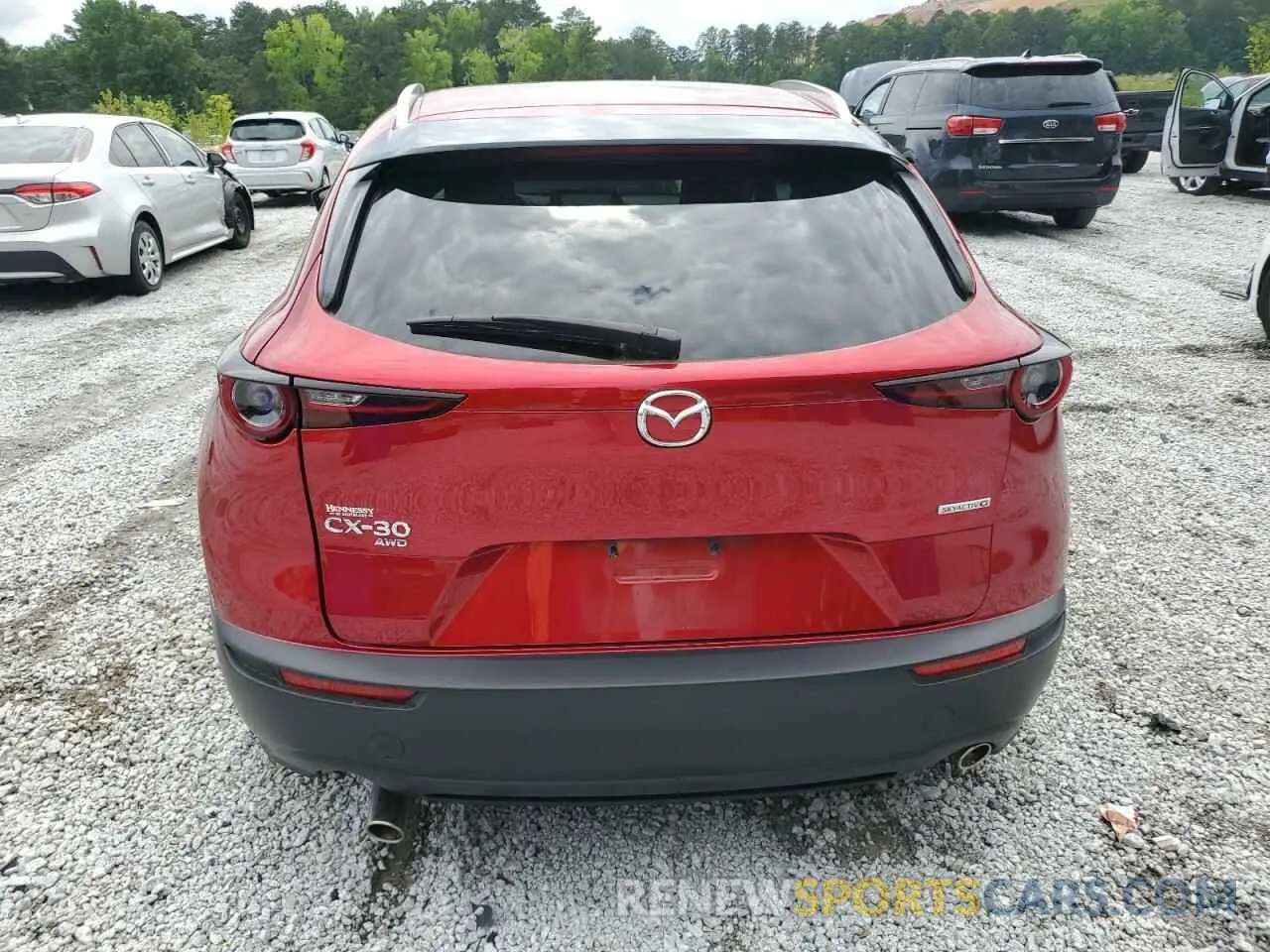 6 Фотография поврежденного автомобиля 3MVDMBBL2NM434948 MAZDA CX30 2022
