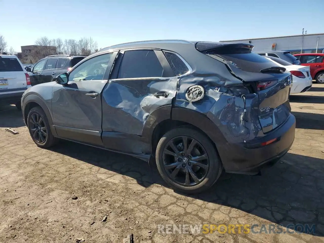 2 Фотография поврежденного автомобиля 3MVDMBCL7NM455308 MAZDA CX30 2022