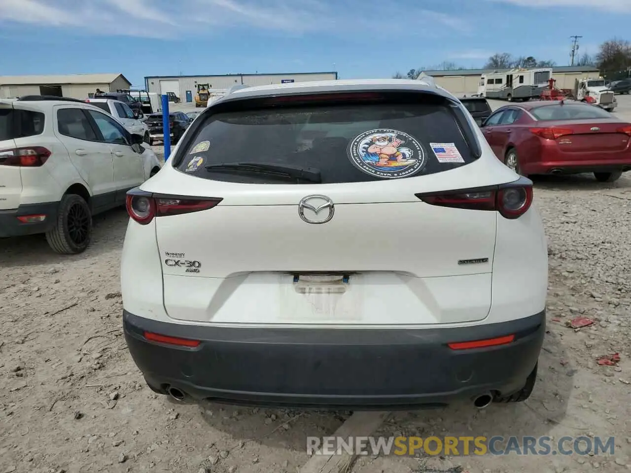 6 Photograph of a damaged car 3MVDMBCL9NM404733 MAZDA CX30 2022