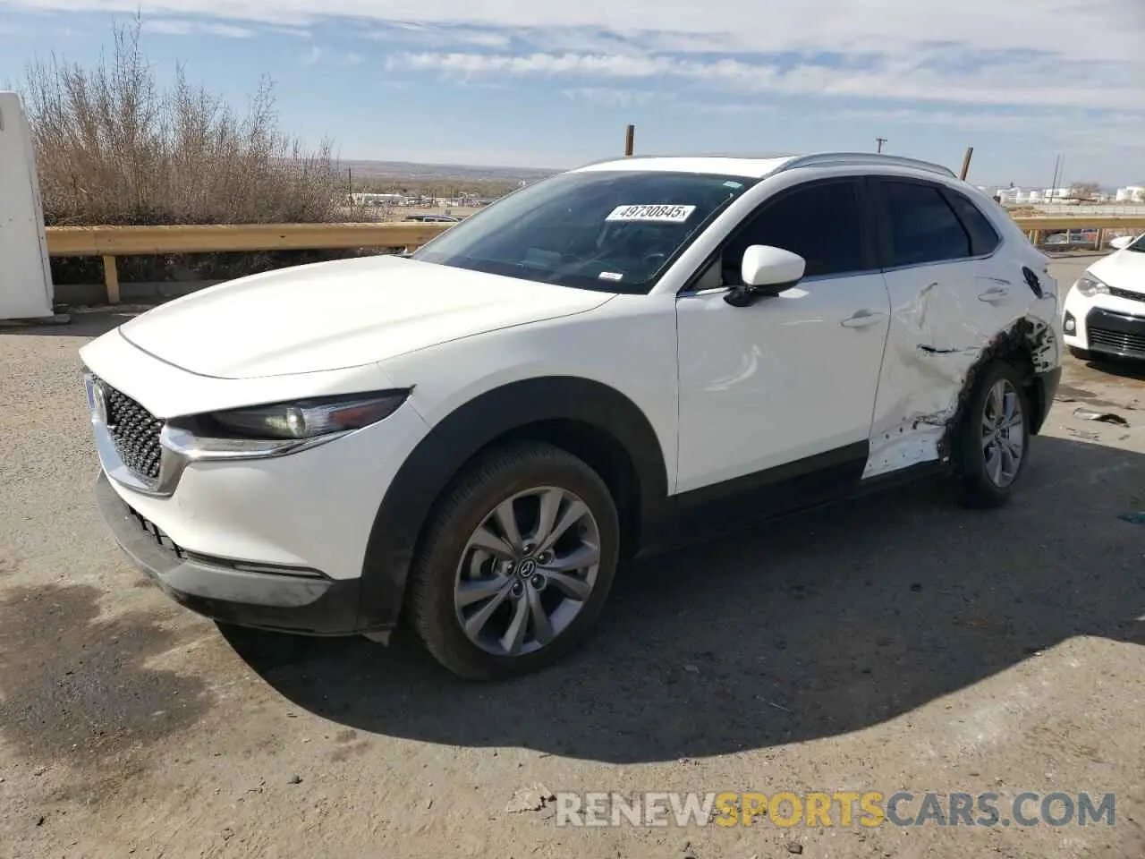 1 Фотография поврежденного автомобиля 3MVDMBCL9NM407843 MAZDA CX30 2022