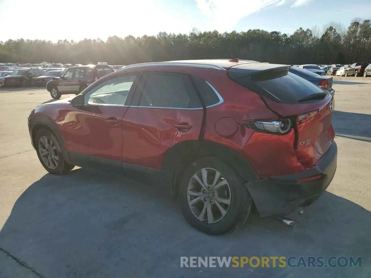 2 Фотография поврежденного автомобиля 3MVDMBDL1NM406698 MAZDA CX30 2022