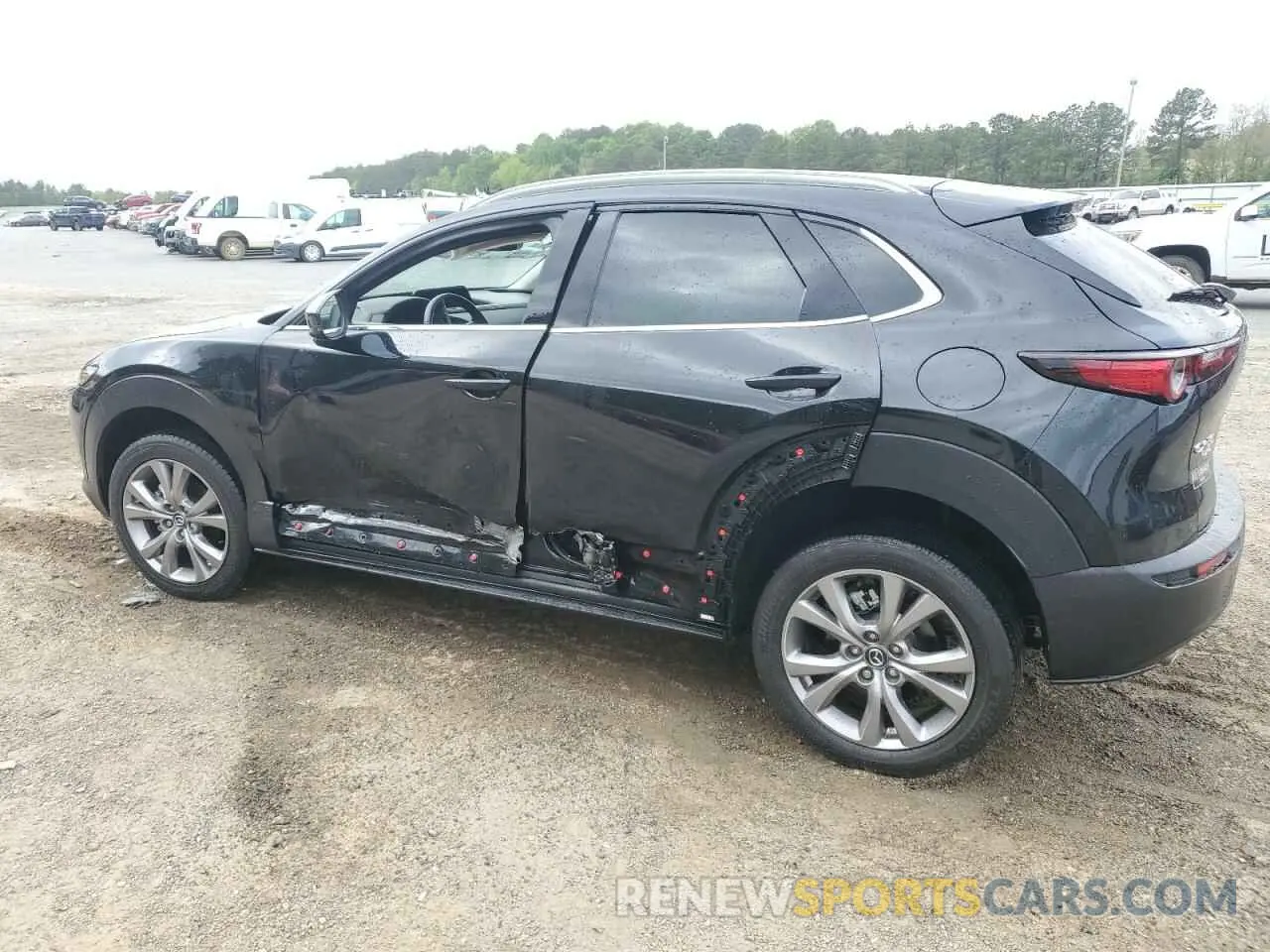 2 Photograph of a damaged car 3MVDMBDL2NM458065 MAZDA CX30 2022
