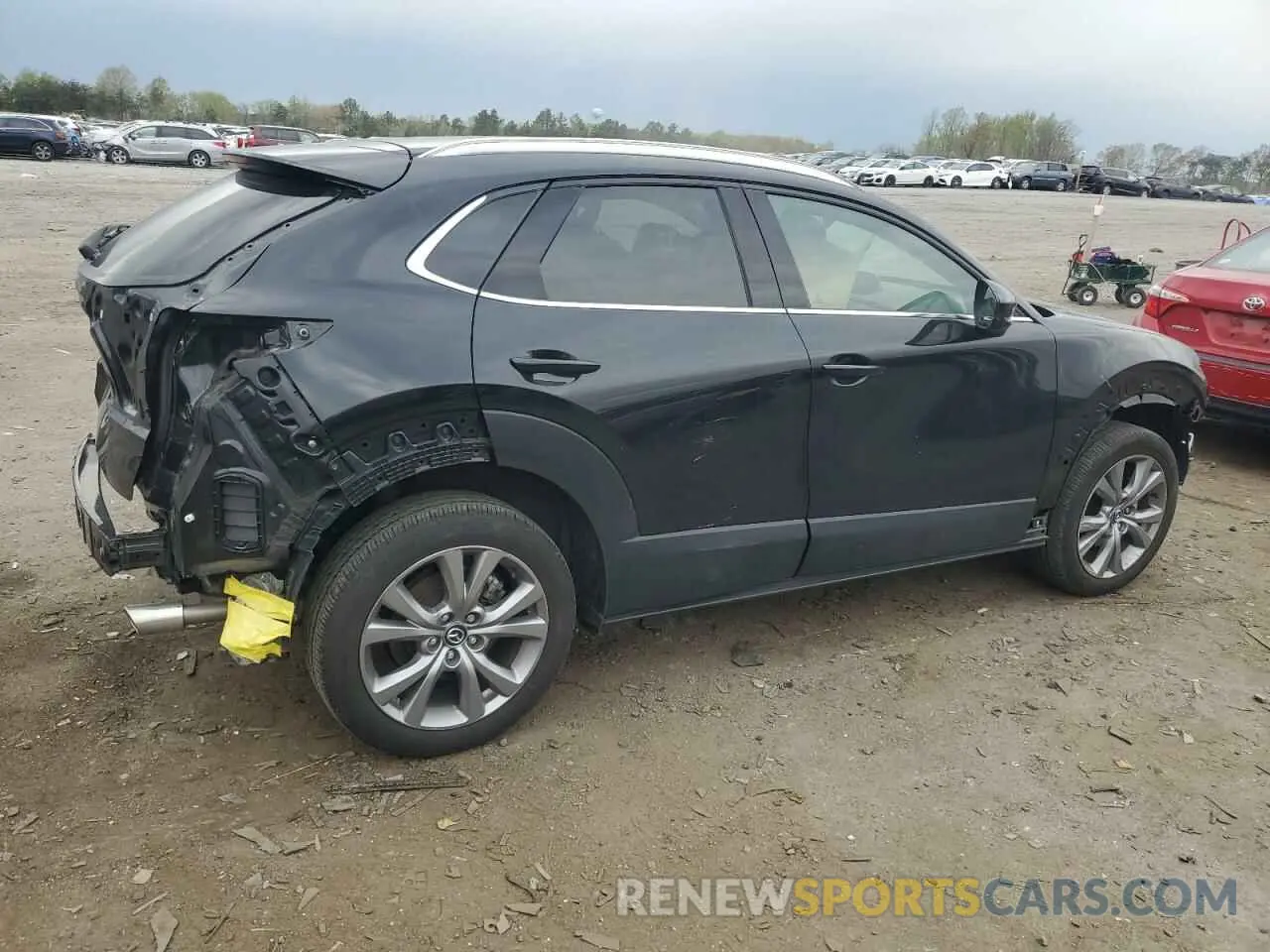 3 Фотография поврежденного автомобиля 3MVDMBDL8NM448897 MAZDA CX30 2022
