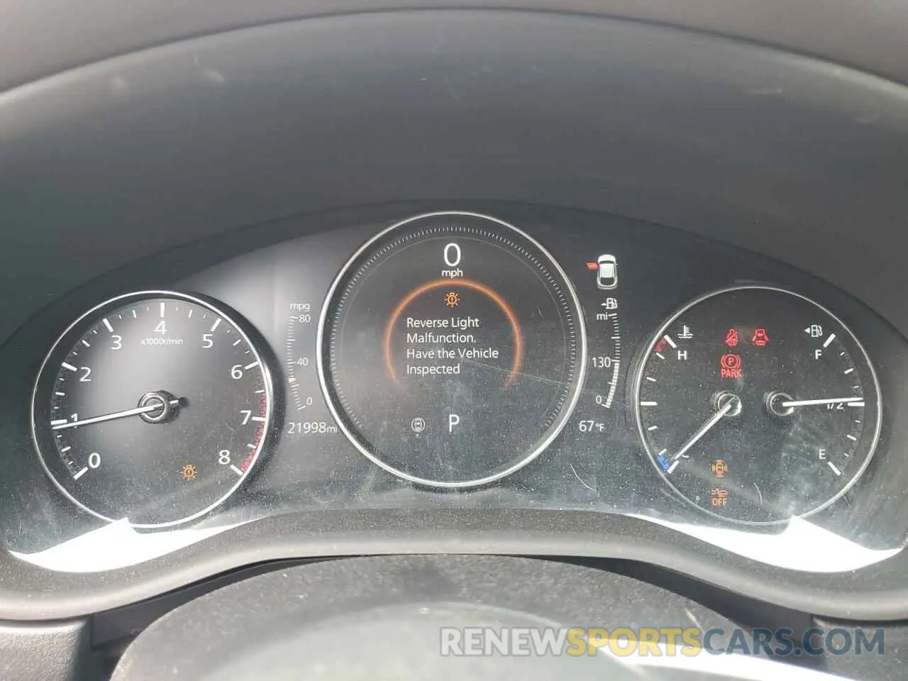 9 Фотография поврежденного автомобиля 3MVDMBDL8NM448897 MAZDA CX30 2022