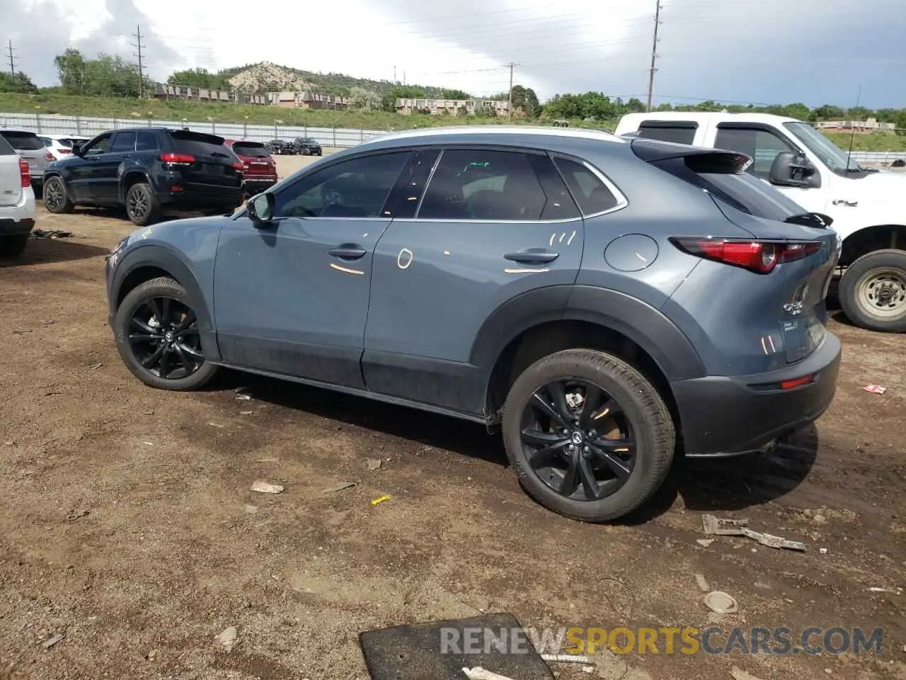 2 Photograph of a damaged car 3MVDMBEY3NM438501 MAZDA CX30 2022