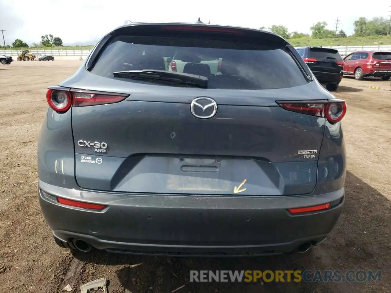 6 Photograph of a damaged car 3MVDMBEY3NM438501 MAZDA CX30 2022
