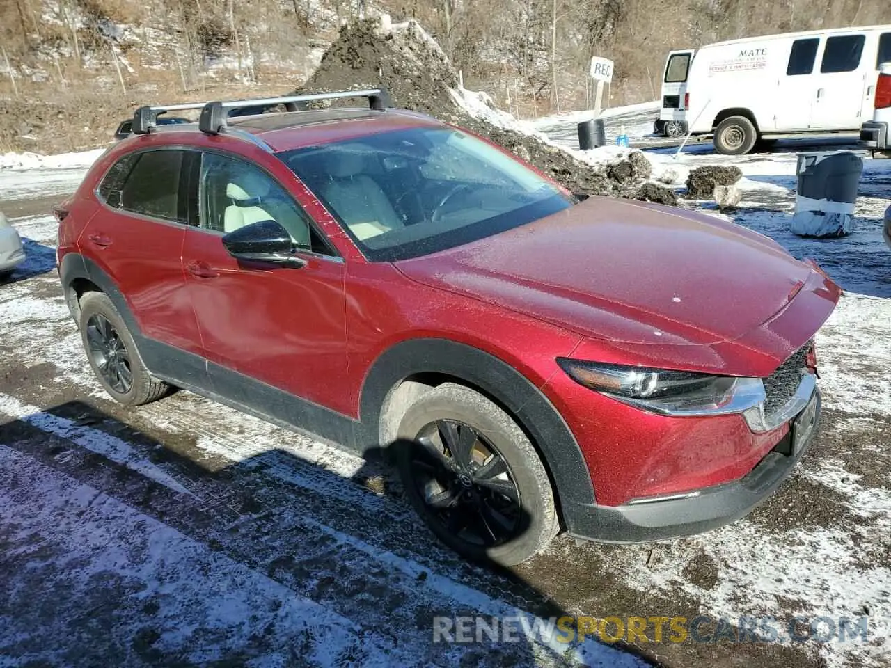 4 Фотография поврежденного автомобиля 3MVDMBEY9NM442620 MAZDA CX30 2022