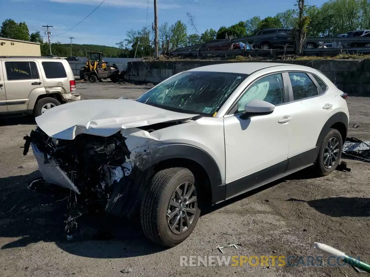 1 Photograph of a damaged car 3MVDMBAM0PM506565 MAZDA CX30 2023