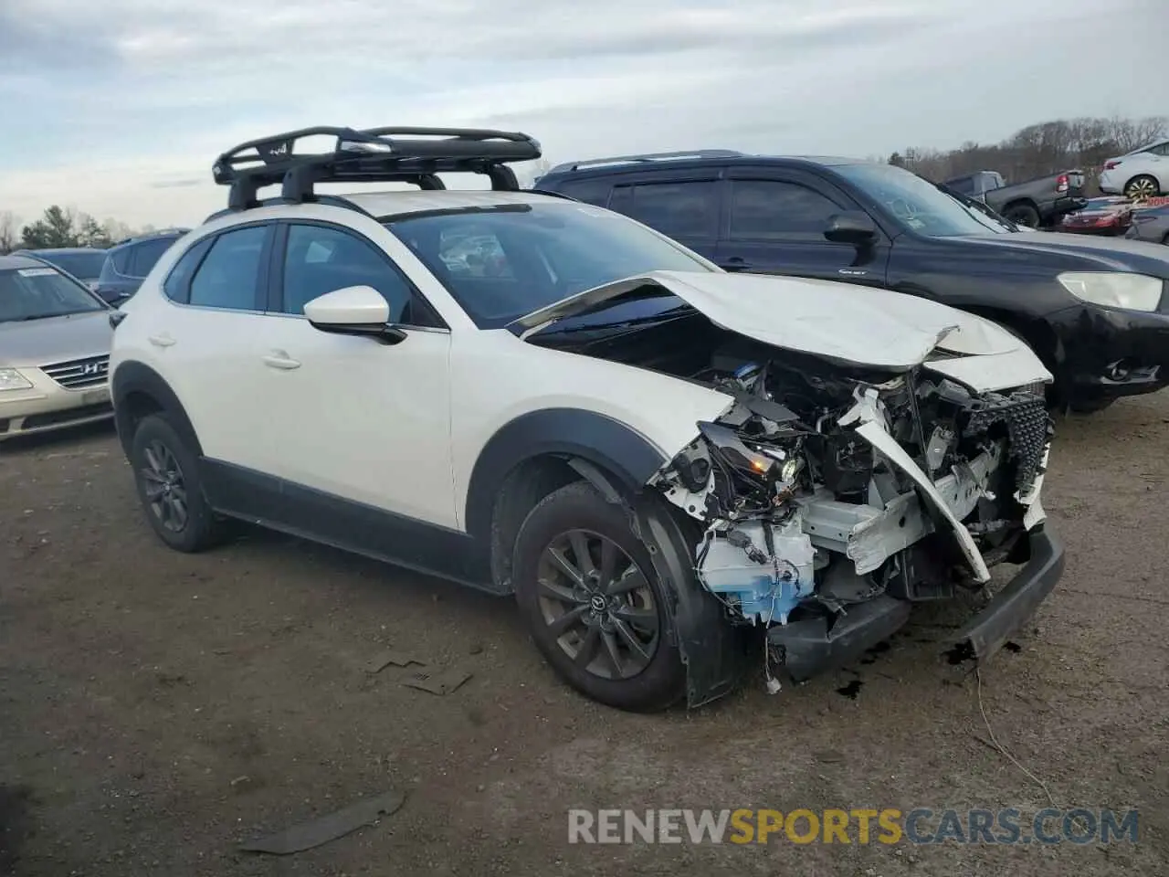 4 Photograph of a damaged car 3MVDMBAM4PM581091 MAZDA CX30 2023