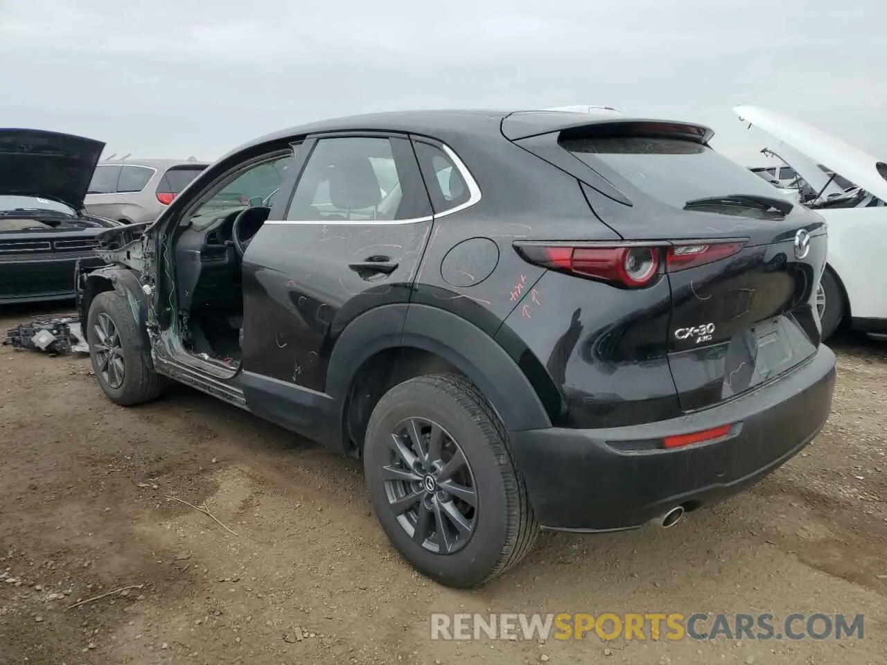 2 Фотография поврежденного автомобиля 3MVDMBAM6PM549095 MAZDA CX30 2023