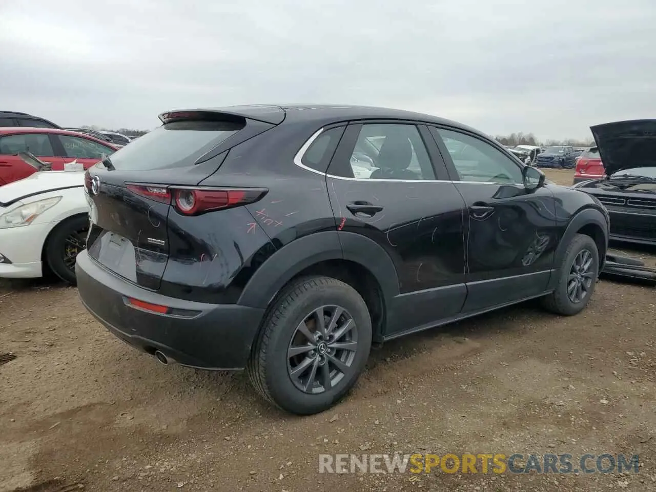3 Фотография поврежденного автомобиля 3MVDMBAM6PM549095 MAZDA CX30 2023