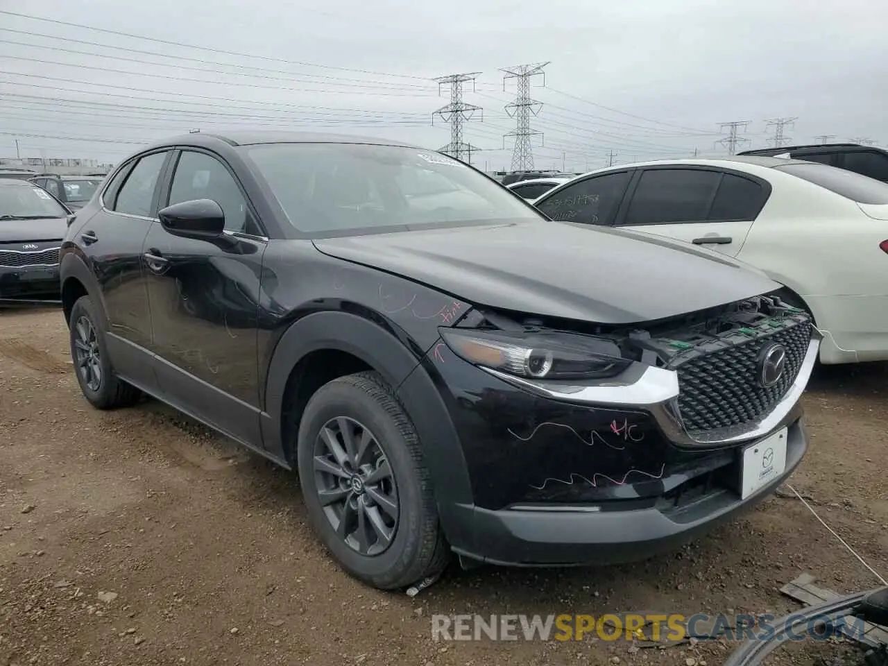 4 Фотография поврежденного автомобиля 3MVDMBAM6PM549095 MAZDA CX30 2023