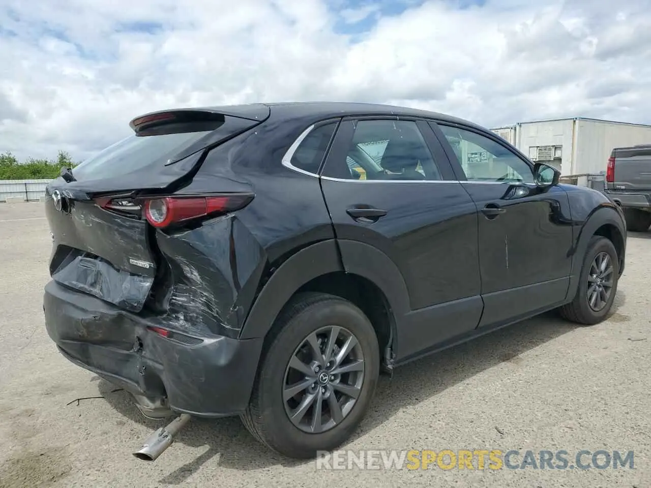 3 Фотография поврежденного автомобиля 3MVDMBAM7PM555455 MAZDA CX30 2023