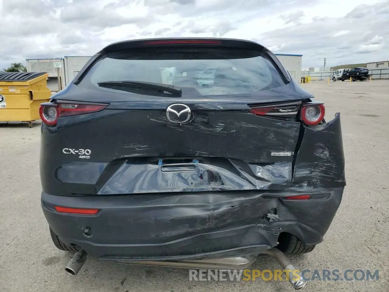 6 Фотография поврежденного автомобиля 3MVDMBAM7PM555455 MAZDA CX30 2023