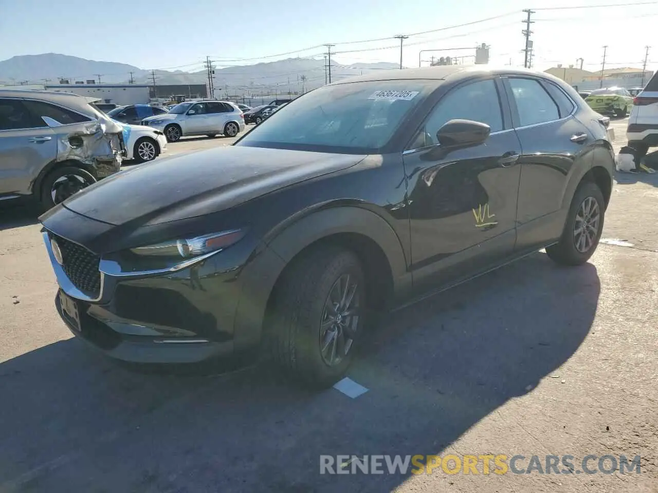 1 Photograph of a damaged car 3MVDMBAMXPM508923 MAZDA CX30 2023