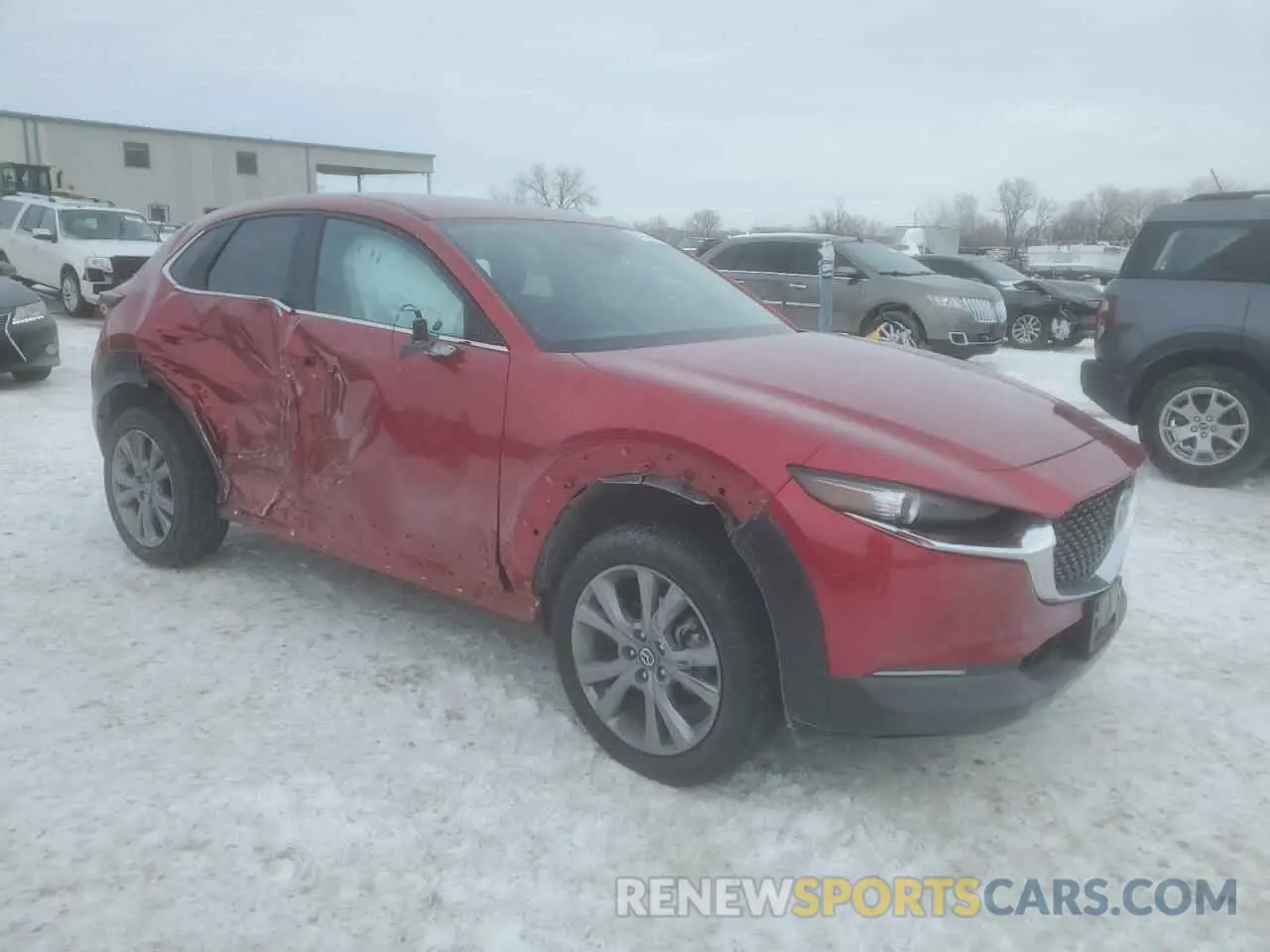 4 Фотография поврежденного автомобиля 3MVDMBBM1PM512759 MAZDA CX30 2023