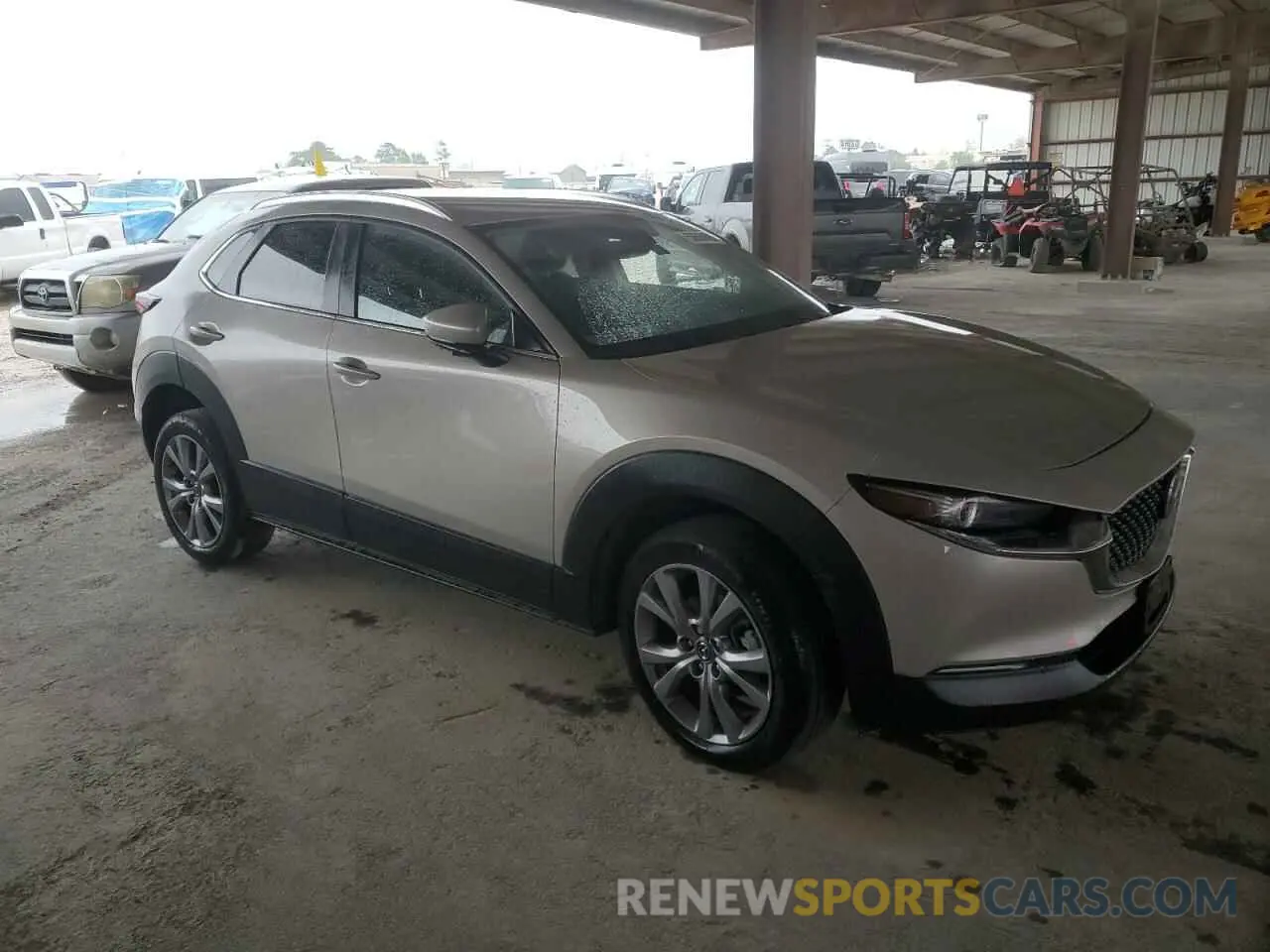 4 Photograph of a damaged car 3MVDMBBM2PM559542 MAZDA CX30 2023