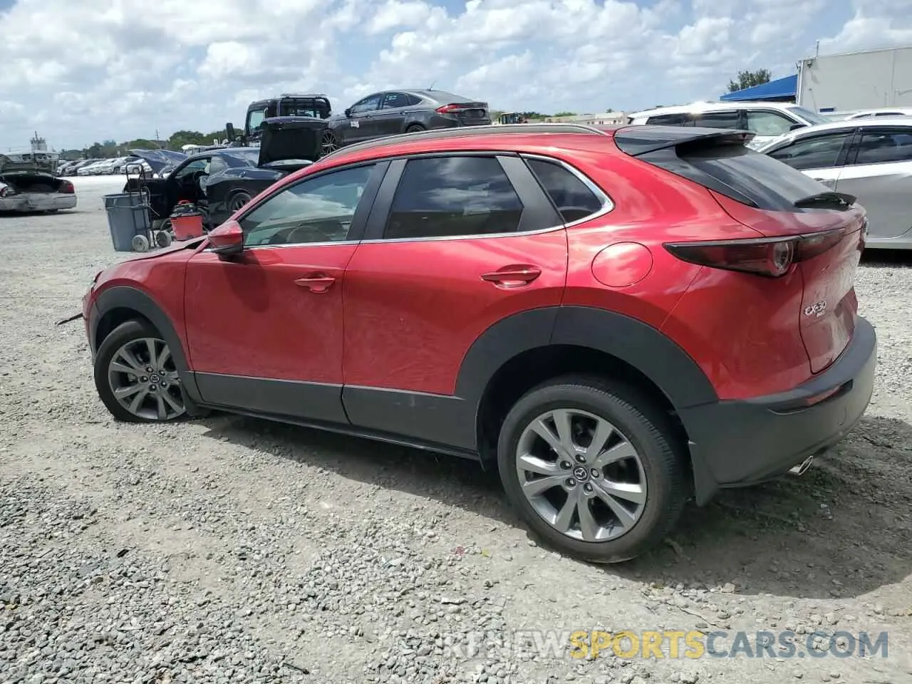 2 Photograph of a damaged car 3MVDMBBM3PM555743 MAZDA CX30 2023