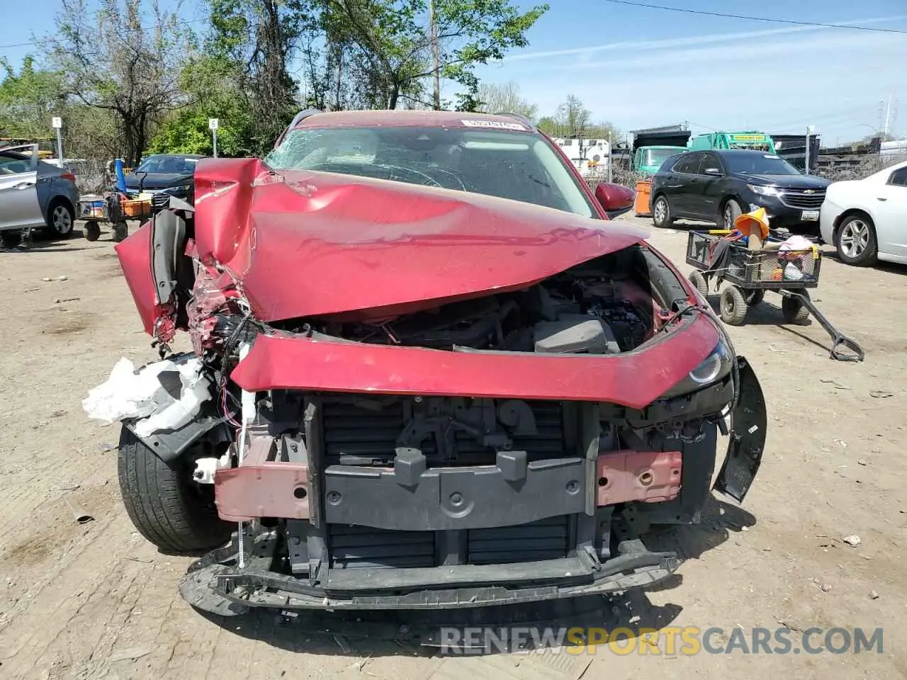 5 Фотография поврежденного автомобиля 3MVDMBBM5PM546851 MAZDA CX30 2023