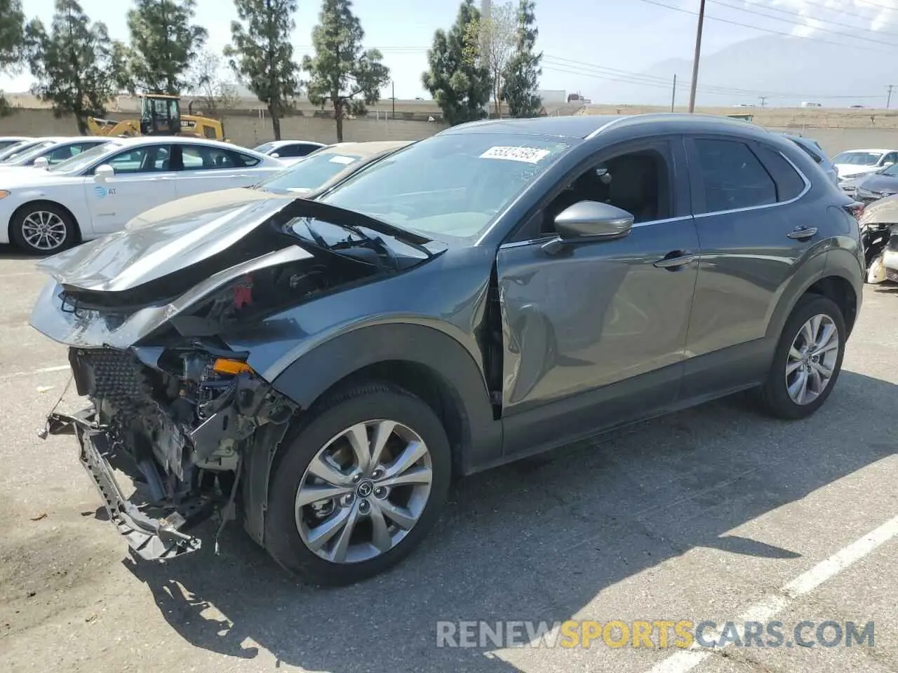 1 Photograph of a damaged car 3MVDMBBM8PM540414 MAZDA CX30 2023