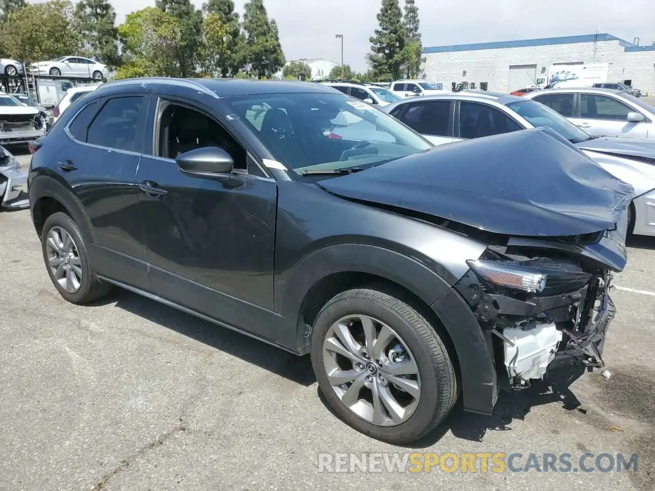 4 Photograph of a damaged car 3MVDMBBM8PM540414 MAZDA CX30 2023