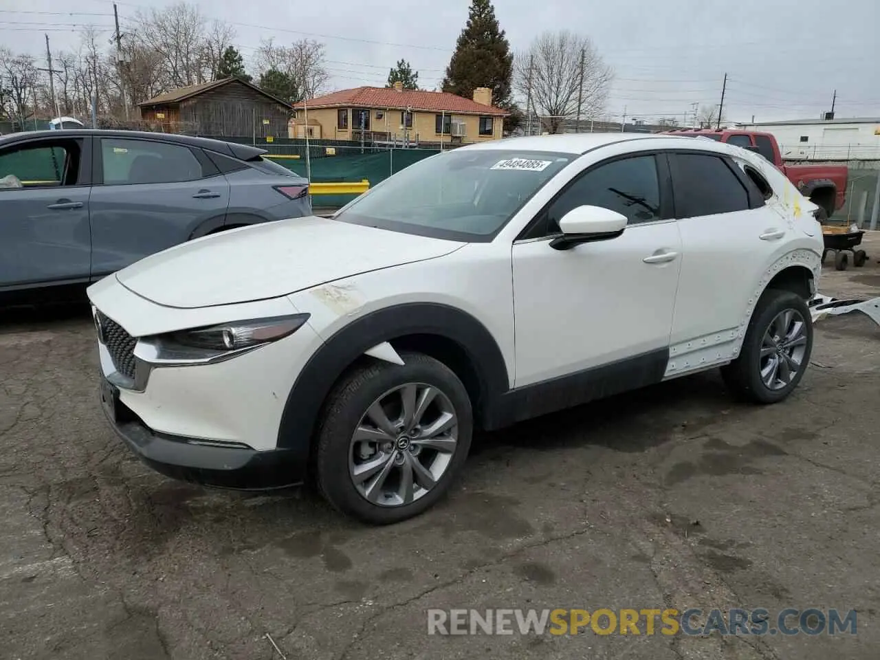 1 Photograph of a damaged car 3MVDMBBMXPM514901 MAZDA CX30 2023