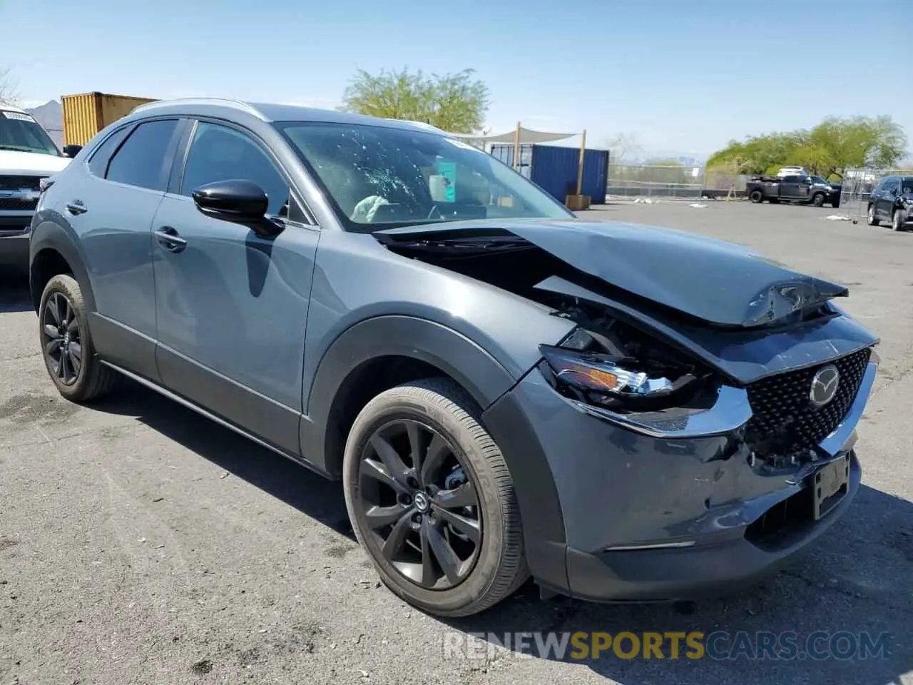 4 Фотография поврежденного автомобиля 3MVDMBCM0PM542768 MAZDA CX30 2023