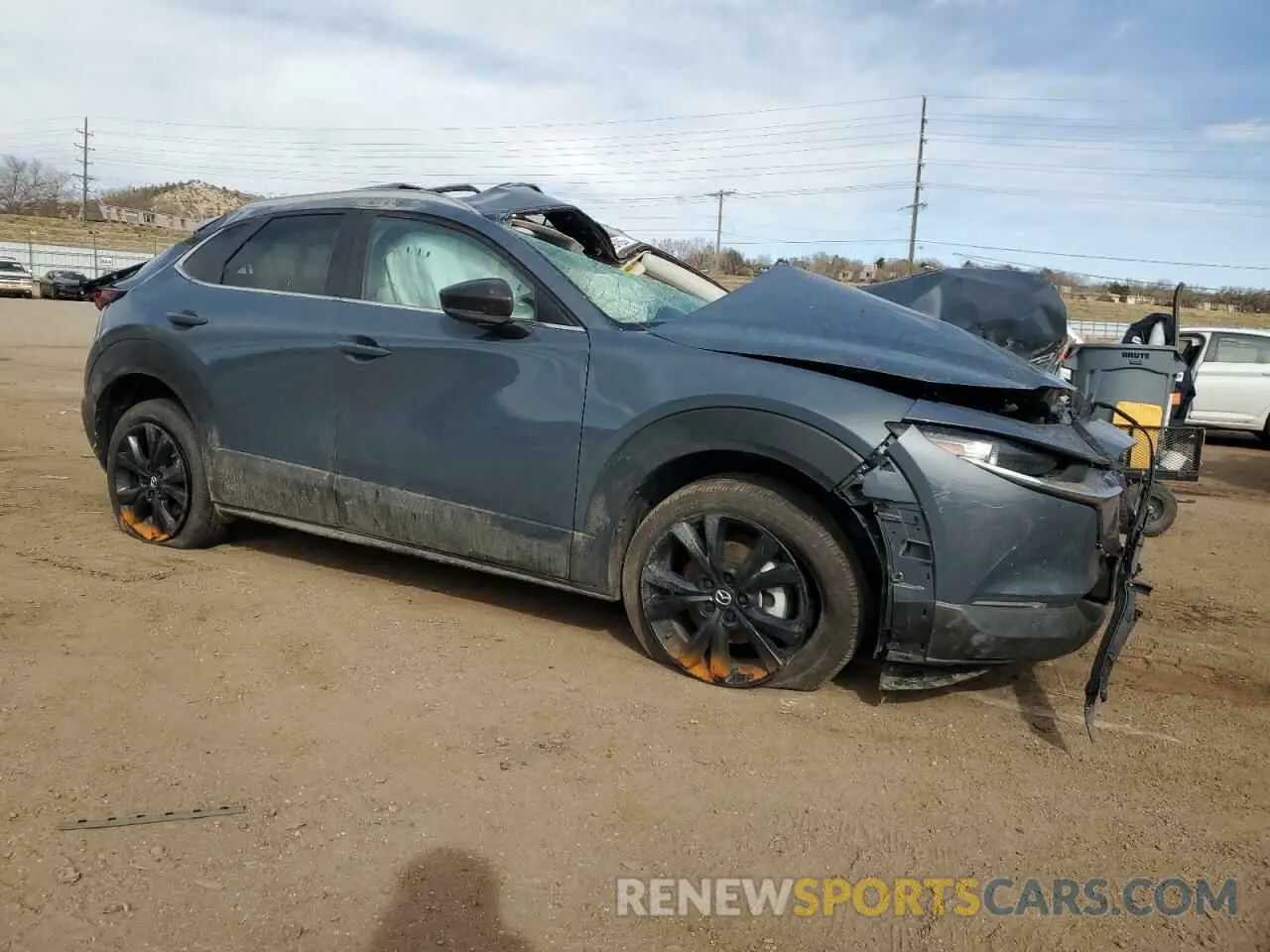 4 Photograph of a damaged car 3MVDMBCM2PM521419 MAZDA CX30 2023