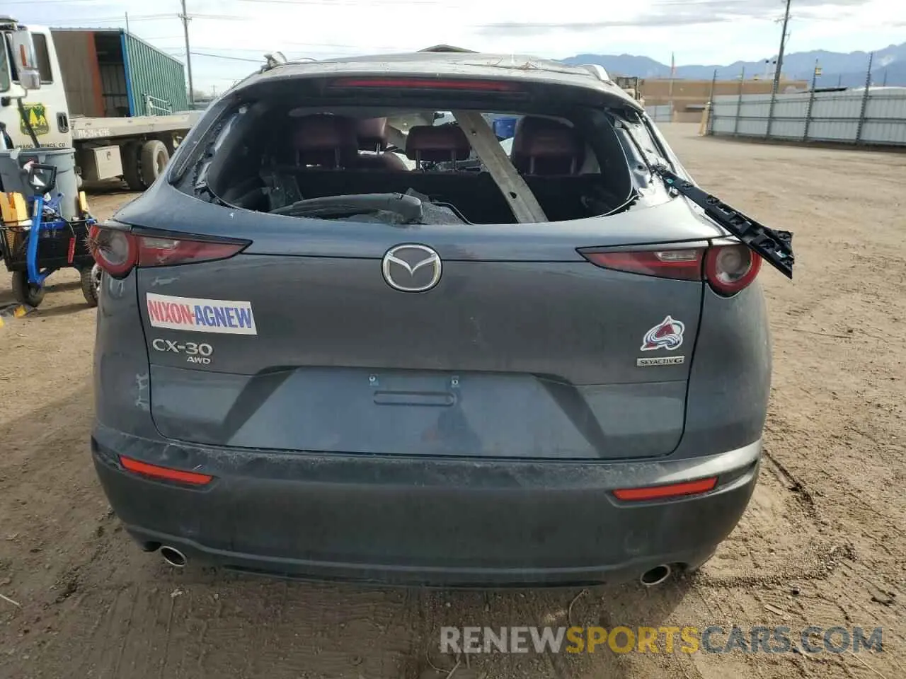 6 Photograph of a damaged car 3MVDMBCM2PM521419 MAZDA CX30 2023