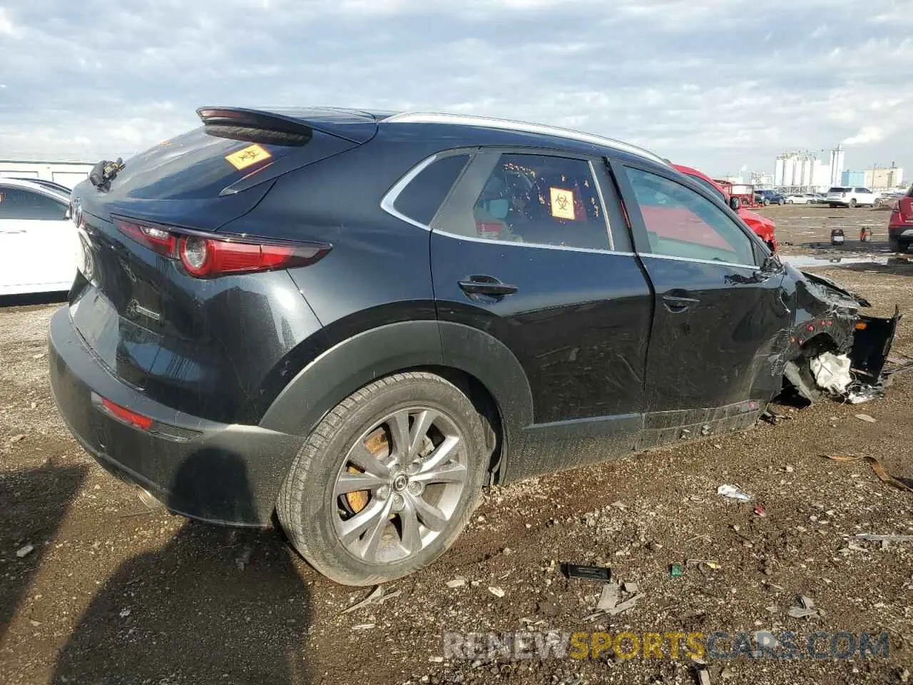 3 Фотография поврежденного автомобиля 3MVDMBCM3PM528539 MAZDA CX30 2023