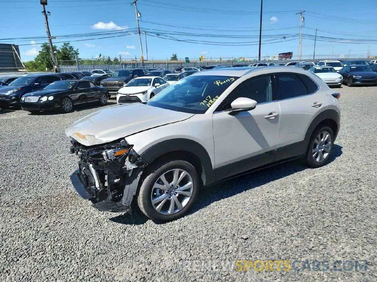 1 Фотография поврежденного автомобиля 3MVDMBDM1PM568102 MAZDA CX30 2023